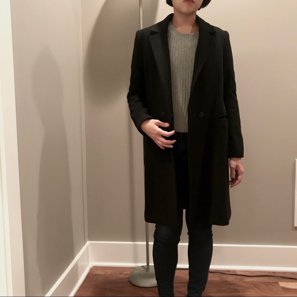 Black Pea Coat